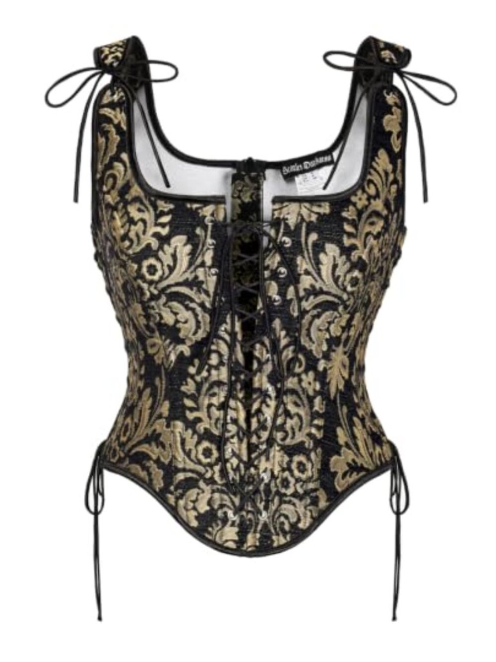 Renaissance Corset Top with Steel Boning